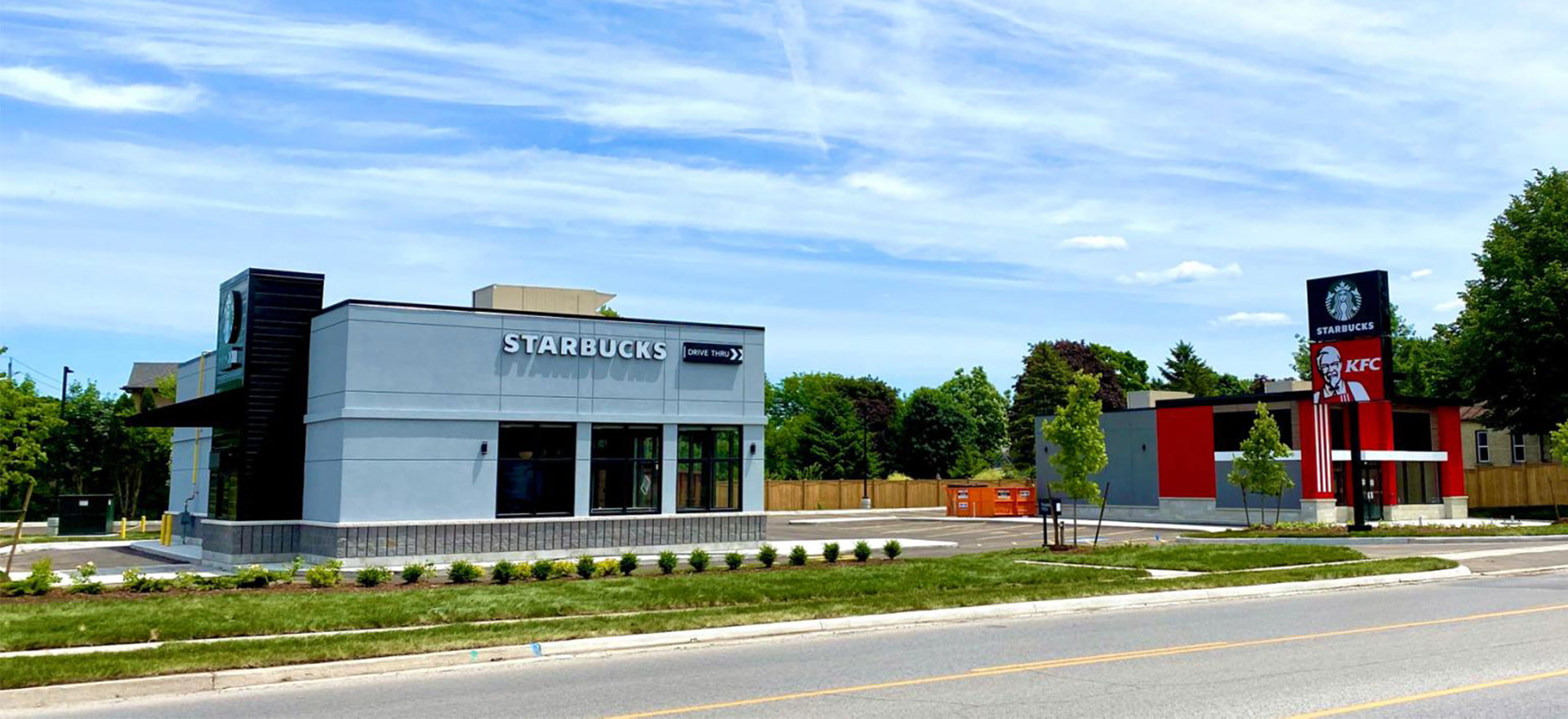 Starbucks and KFC Development